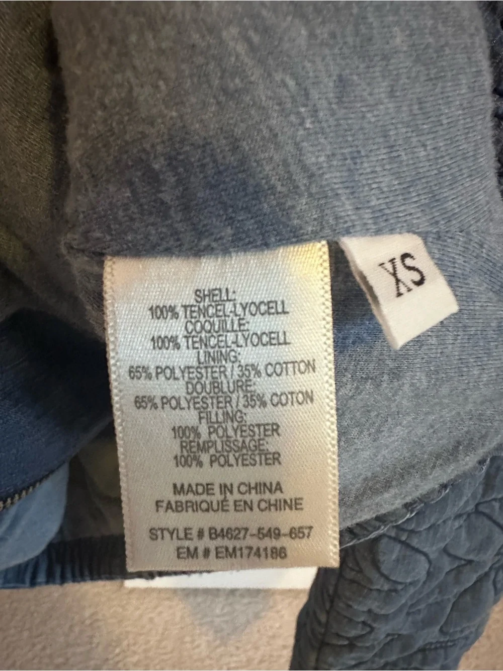 Bella Dahl Quilted Flora Bomber Jacket - Picture 7 of 8